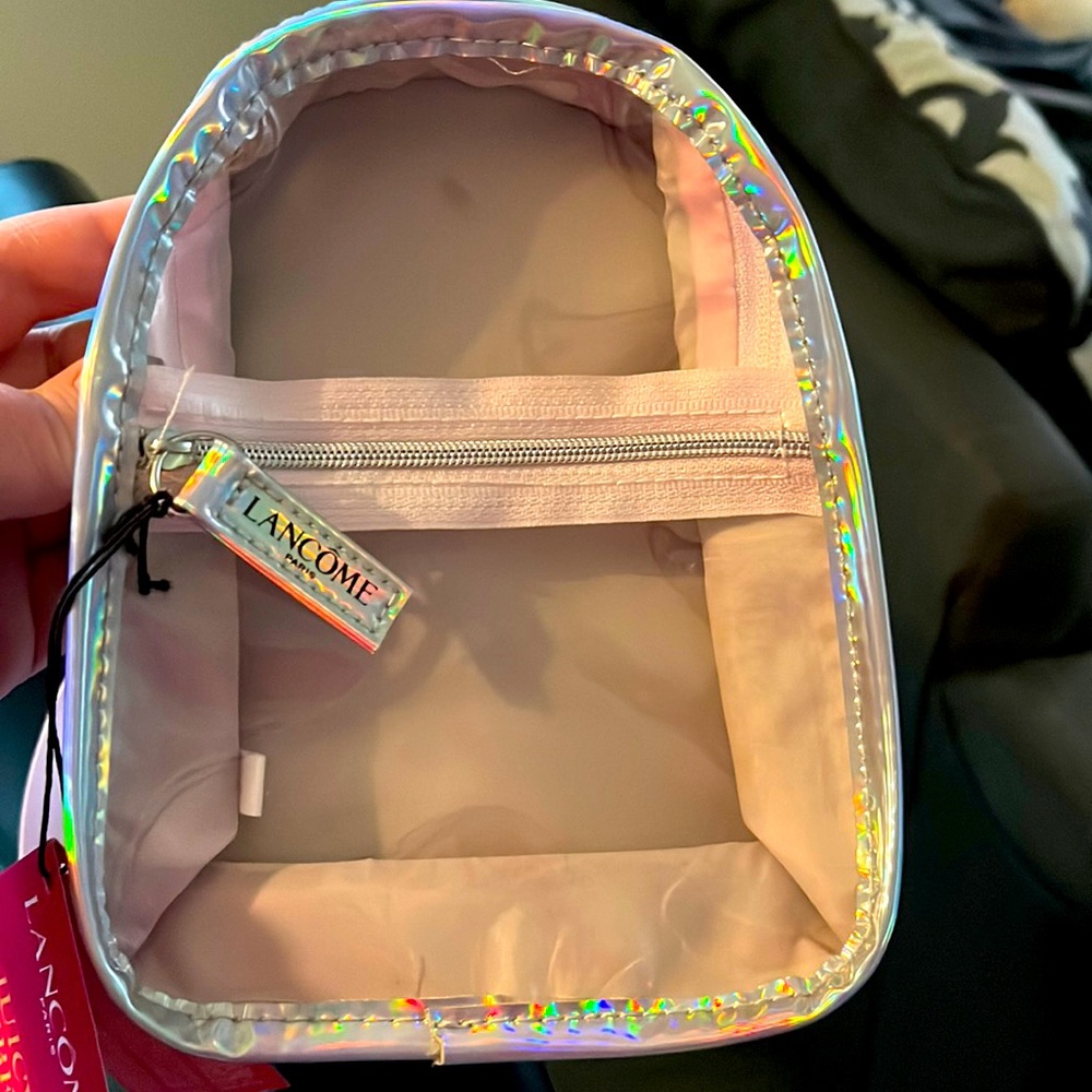 LANCÔME SPARKLY BACKPACK COSMETIC CASE